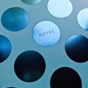 Мини-блокнот на склейке "Notes" голубой - Фото 5