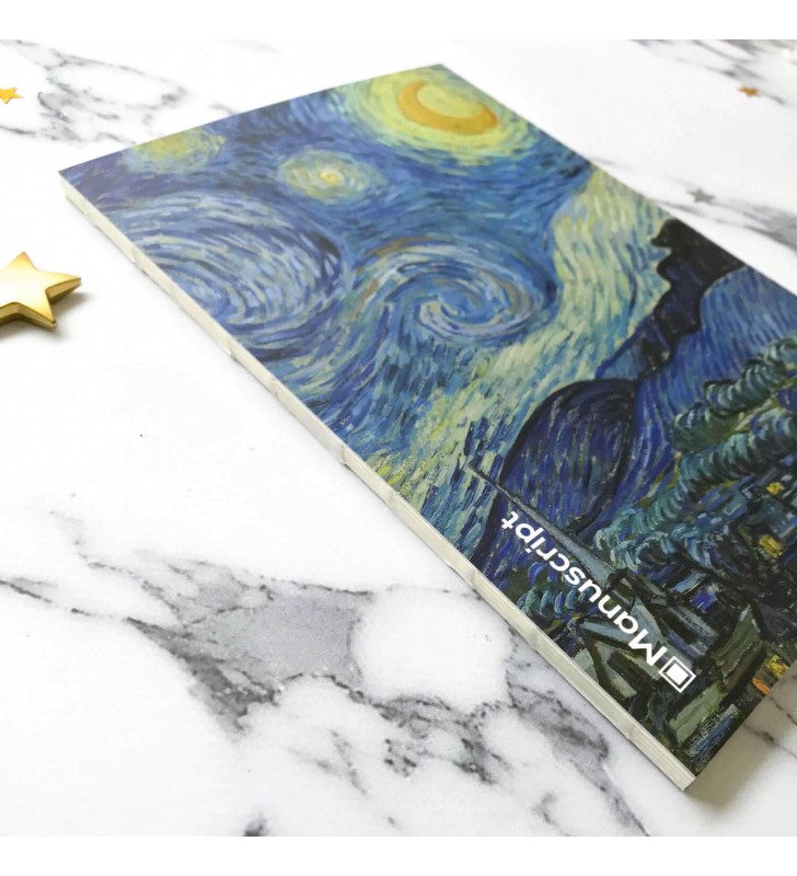 Скетчбук "Van Gogh 1889 Звездная ночь"