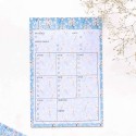 Настольный планер "Weekly schedule" white flower - Фото 1
