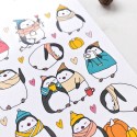 Наклейки "Пингвинчики и тыковки" - Фото 2