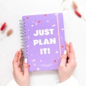 Недельный планер "Just plan it!" фиолетовый - Фото 1