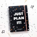 Недельный планер "Just plan it!" чёрный - Фото 1