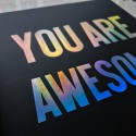 Блокнот в линию "Are you awesome" - Фото 3