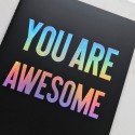 Блокнот в линию "Are you awesome" - Фото 4