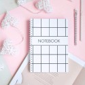 Блокнот в клеточку "Notebook white" - Фото 5