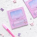 Блокнот для заметок "Розовый компьютер" - Фото 1