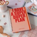 Недельный планер "I HAVE A SUPER DUPER PLAN!" peach - Фото 5