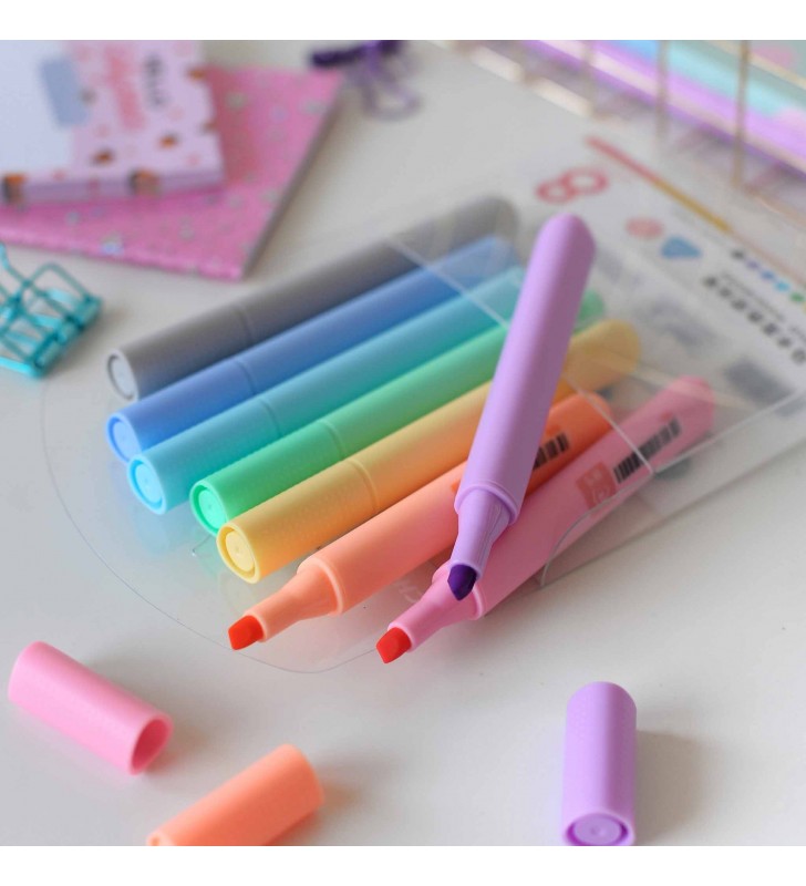 Набор разноцветных маркеров "Pastel rainbow"