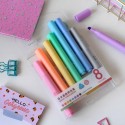 Набор разноцветных маркеров "Pastel rainbow" - Фото 1