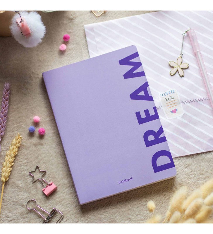 Блокнот в клеточку "Dream" purple