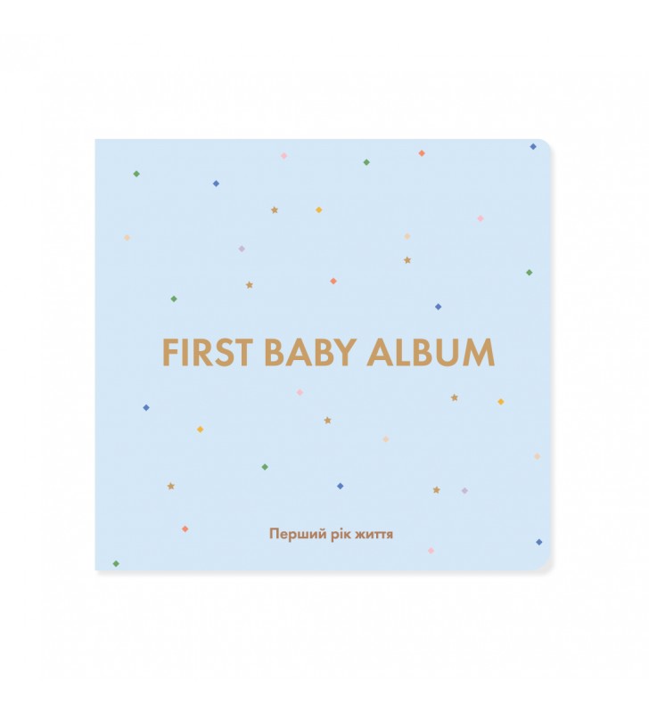 Фотоальбом "FIRST BABY ALBUM" blue
