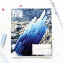 Тетрадь #96 "Stone" blue - Фото 1