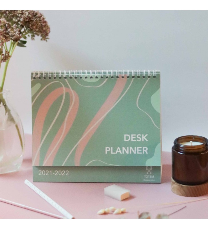 Настольный планер "Desk planner" turquoise