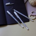 Ручка с белой пастой "Flowers" - Фото 1