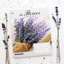 Тетрадь =96 "The flower" lavender - Фото 1