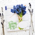 Тетрадь #96 "Spring time" muscari - Фото 1