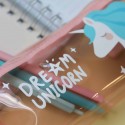 Пенал "Dream unicorn" pink - Фото 1