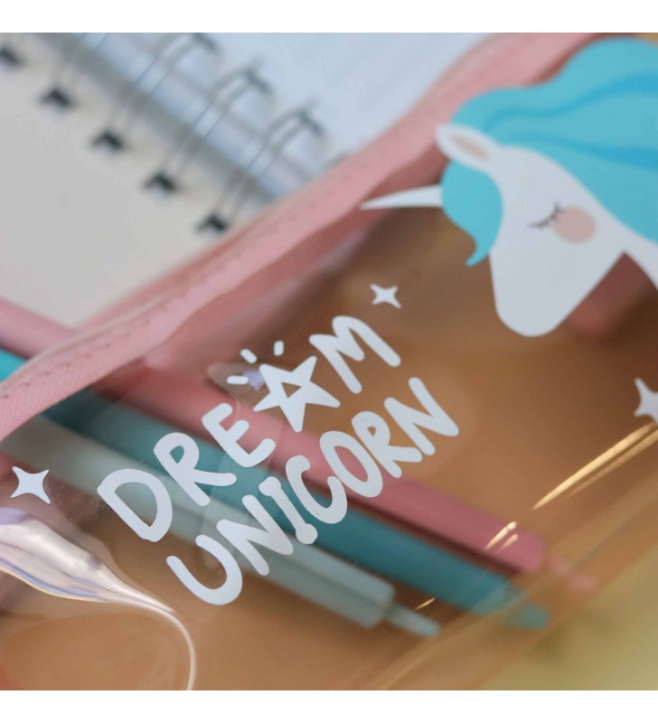 Пенал "Dream unicorn" pink
