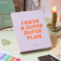 Недельный планер "I have a super duper plan" pink - Фото 1