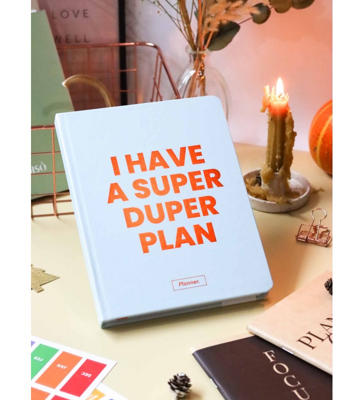 Недельный планер "I have a super duper plan" mint