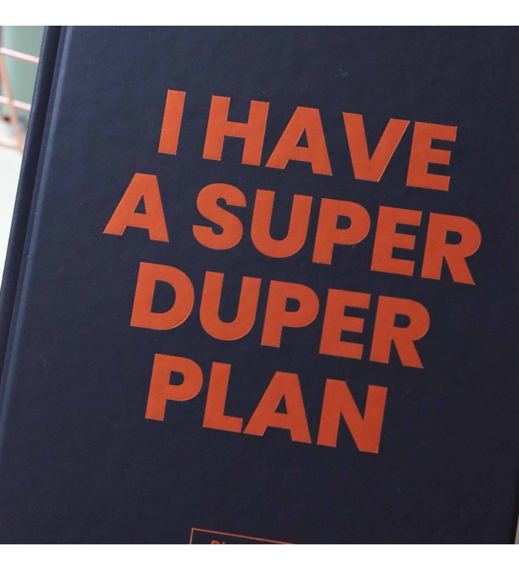 Недельный планер "I have a super duper plan" black
