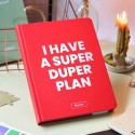 Недельный планер "I have a super duper plan" red - Фото 12