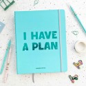 Недельный планер "I have a plan" бирюзовый - Фото 1