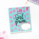 Тетрадь #48 "Girl power" бирюзовый - Фото 1