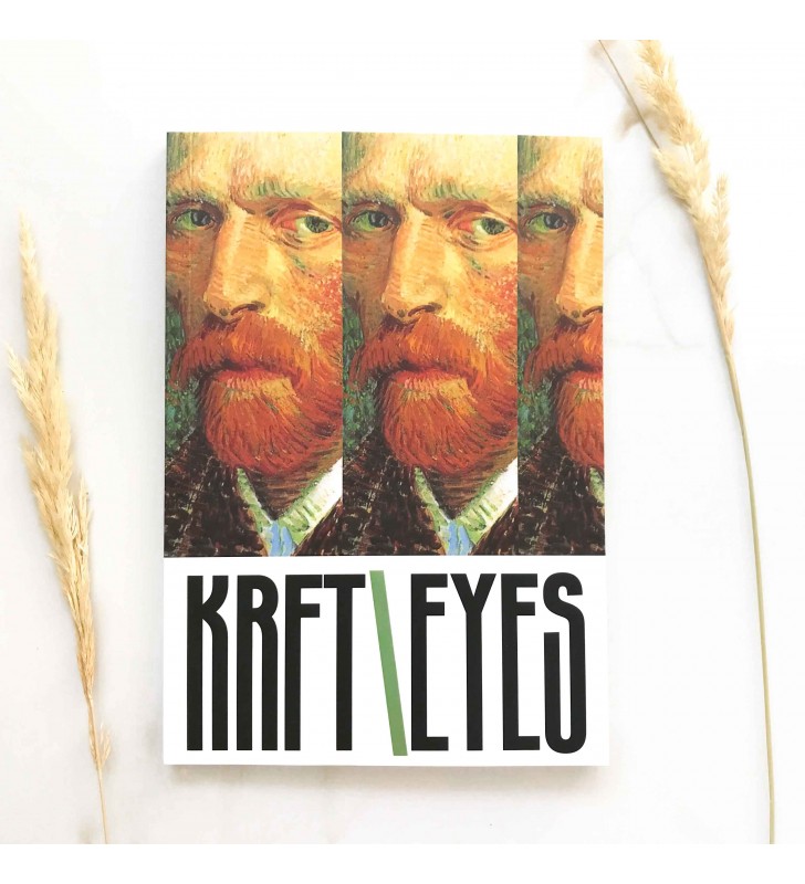 Блокнот в точку "Kraft Eyes" Van Gogh