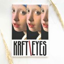 Блокнот в точку "Kraft Eyes" Девушка с жемчужной серёжкой - Фото 1