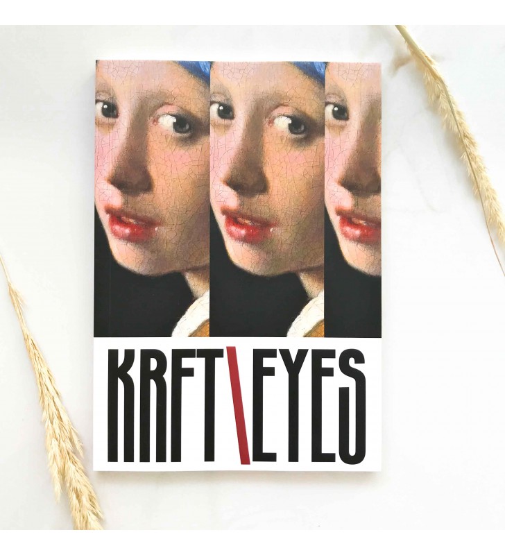 Блокнот в точку "Kraft Eyes" Девушка с жемчужной серёжкой