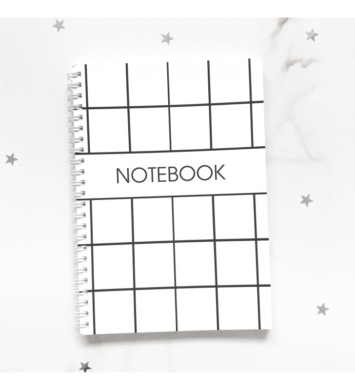 Блокнот в клеточку "Notebook white"